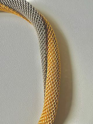 Collar Orena París cable trenzado