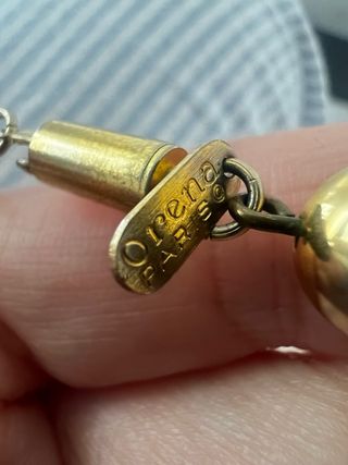 Collar Orena París cable trenzado