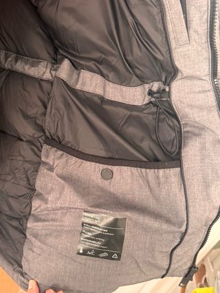Parka Gris Hombre MangoMan