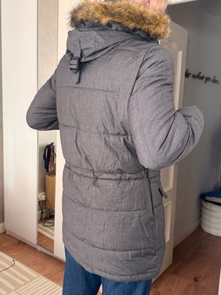 Parka Gris Hombre MangoMan
