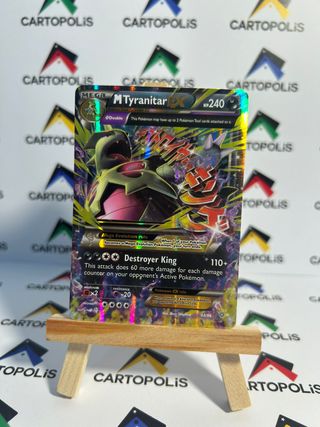Carta Pokémon Mega Tyranitar EX - ENG