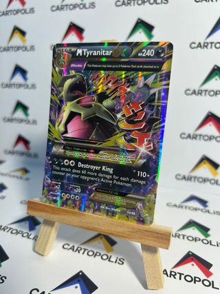 Carta Pokémon Mega Tyranitar EX - ENG