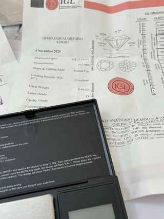 Pendientes Oro 18k Diamantes Naturales 0.99 Ct