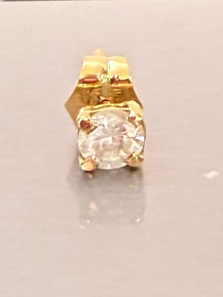 Pendientes Oro 18k Diamantes Naturales 0.99 Ct