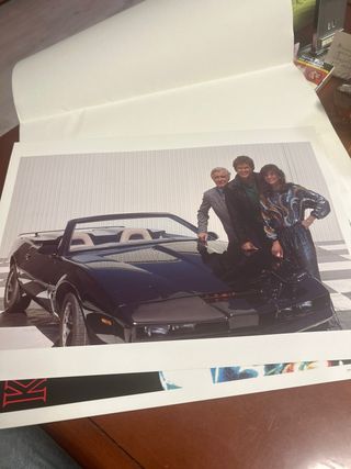 Póster Coche Fantástico Knight Rider