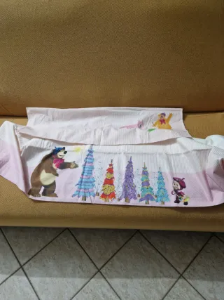 Lenzuolo singolo Masha e Orso