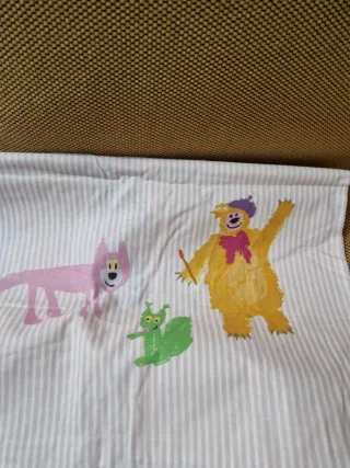 Lenzuolo singolo Masha e Orso