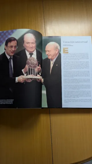 Libro de la historia de Real Madrid