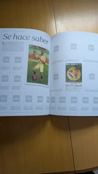 Libro de la historia de Real Madrid