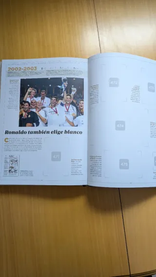Libro de la historia de Real Madrid