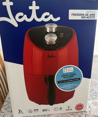 Freidora de Aire Jata 2L Nueva Sin Usar