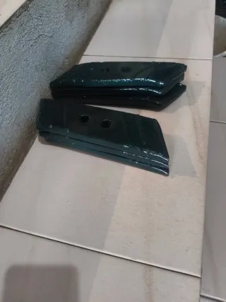 6 Punteras Arado 14mm Recargue Duro