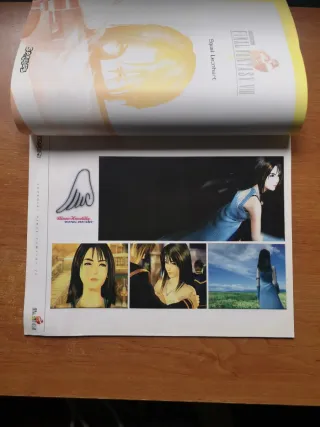 Revista Láminas Final Fantasy VIII Superjuegos