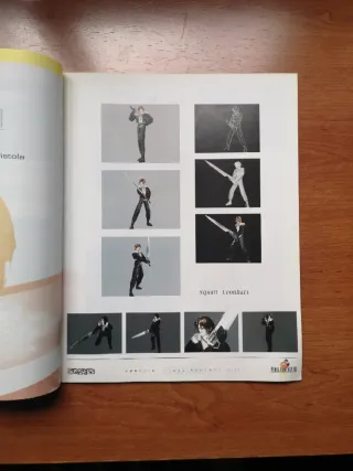 Revista Láminas Final Fantasy VIII Superjuegos