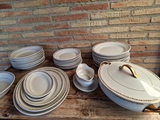 Vajilla La Cartuja de Sevilla Pickman