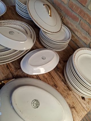 Vajilla La Cartuja de Sevilla Pickman