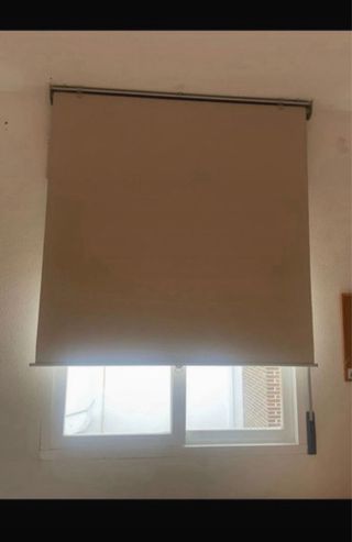 Estor enrollable beige