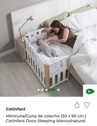 Minicuna Colecho Stokke + Colchón + protectores