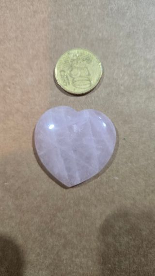 Cuore Quarzo Rosa Pietra Energetica