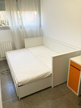 Cama nido blanca Ikea Hemnes