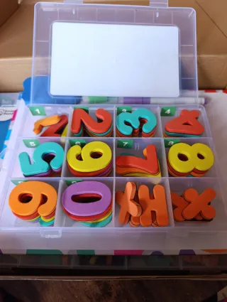 Letras y Números Imantados Smart Panda