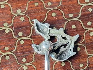 2 Pendientes Ombligo Plata 925