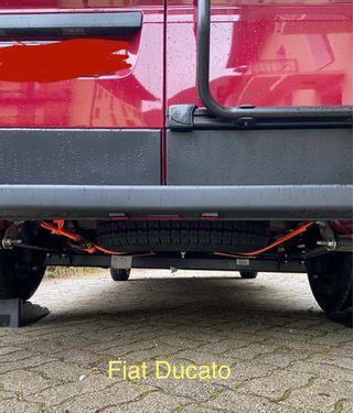 Portaruota di scorta Fiat Ducato
