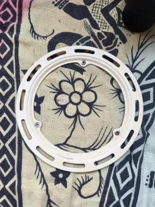 CUBRE PLATO BH CALIFORNIA BLANCO BMX