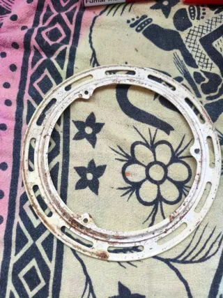 CUBRE PLATO BH CALIFORNIA BLANCO BMX