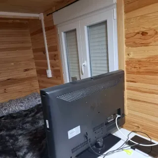 Caravana y casita de madera TARRAGONA