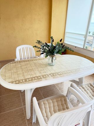 Mesa y 4 Sillas Exterior