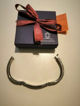 Bracciale Uomo acciaio Morgana Collection Argento