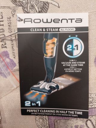 Rowenta Clean & Steam Aspirapolvere a vapore