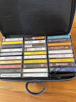 Valigetta Vintage Cassette Audio Anni 80/90