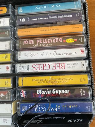 Valigetta Vintage Cassette Audio Anni 80/90