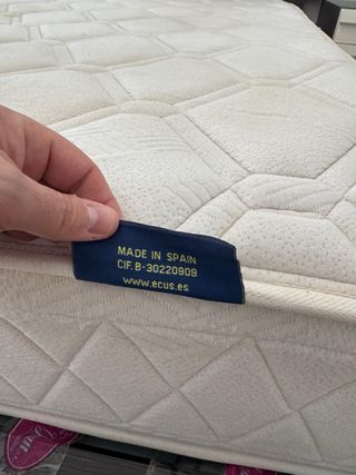 Colchón Viscoelástico ECUS 150x190
