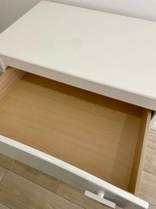 Cómoda bañera Micuna Luxe blanca 4 cajones