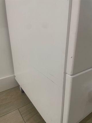 Cómoda bañera Micuna Luxe blanca 4 cajones