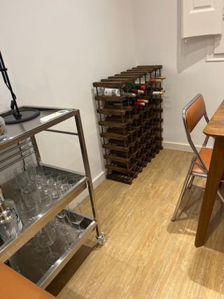 Botellero Vintage Madera