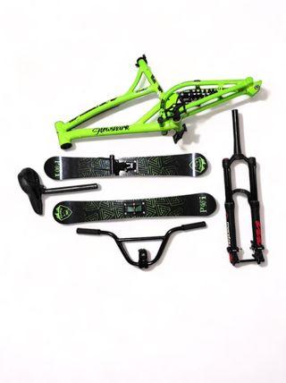 Bicicleta de nieve / Ski Bike