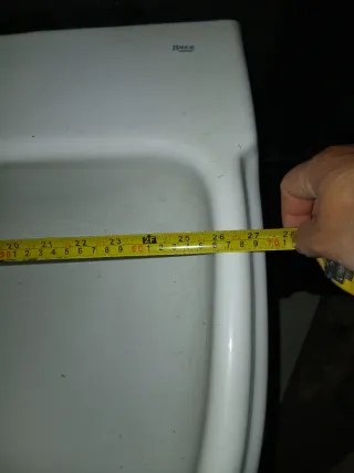 Lavabo de porcelana blanco