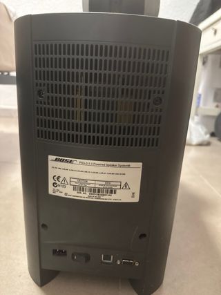 Bose Cine Mate Sistema de Sonido, faltan cables