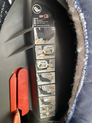 Silla Coche Römer Duo Isofix Azul Marino