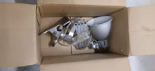 Lámpara pinza estilo vintage