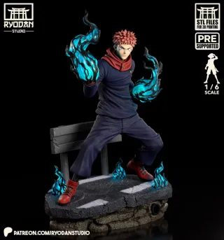 Figura Jujutsu Kaisen sukuna Yuji itadori megumi