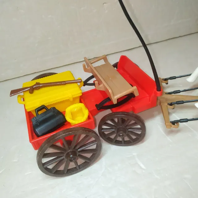 PLAYMOBIL - Carruaje Vintage Western 3587 + Caja