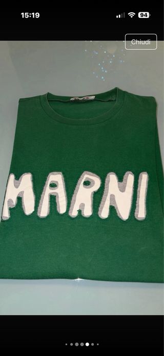 T-shirt Marni ragazzo taglia 14 anni