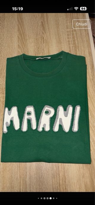 T-shirt Marni ragazzo taglia 14 anni