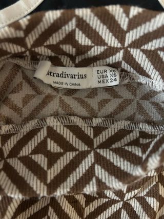 Maglia Stradivarius bambina fantasia geometrica