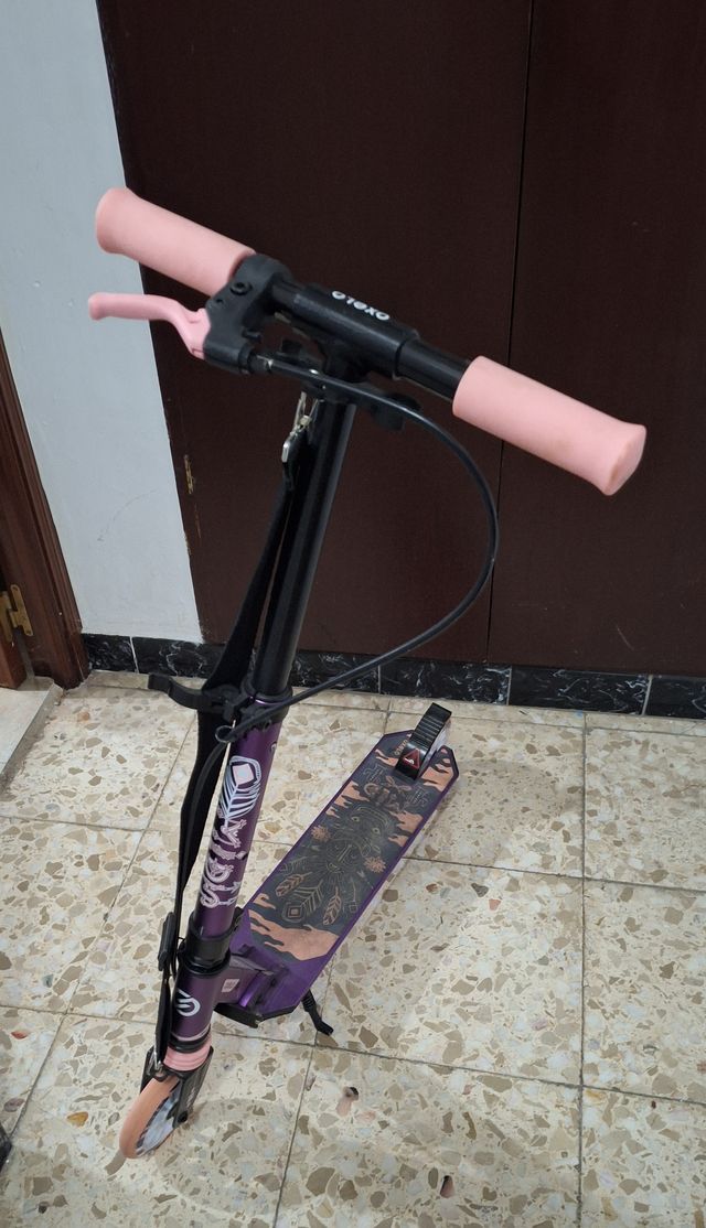 Patinete Oxelo Morado